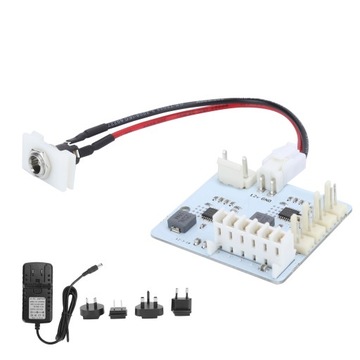 В комплект замены блока питания 12 В версии 2.0 для игры Sega Dreamcast входит