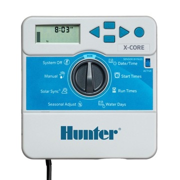 STEROWNIK HUNTER XC 4 sekcje WEWNĘTRZNY X-CORE