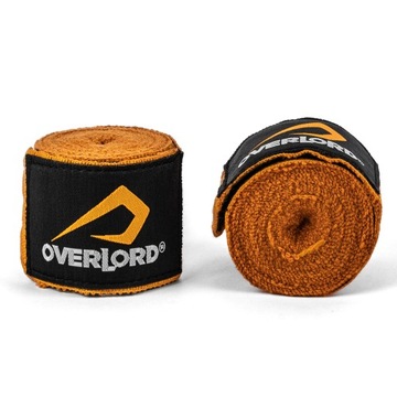 Бинты для бокса Overlord 400 см Оранжевый
