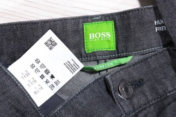 HUGO BOSS C-DELAWARE GREEN STRETCH 1 SPODNIE 36/32