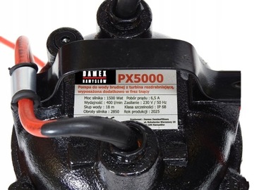 Насос PX5000 для грязного сточного септика Septic Tanker 100%чугуна медь