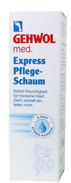 GEHWOL Med Express Pianka nawilżająca do skóry 125 ml