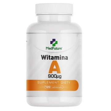 WITAMINA A 120tab piękna skóra i włosy
