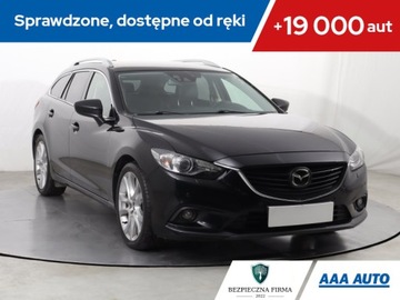 Mazda 6 III Kombi 2.5 SKYACTIV-G I-ELOOP 192KM 2014 Mazda 6 2.5 Skyactiv-G, Salon Polska, GAZ