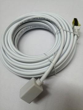 Kabel LAN przedłużacz CAT7 biały 10m