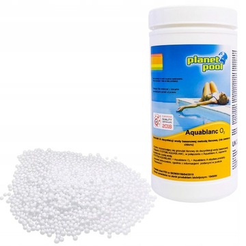 1kg AKTYWNY TLEN AQUABLANC o2 BEZ CHLORU CHEMIA DO BASENU JACUZZI BASEN