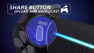 Беспроводной коврик для PS4, черный