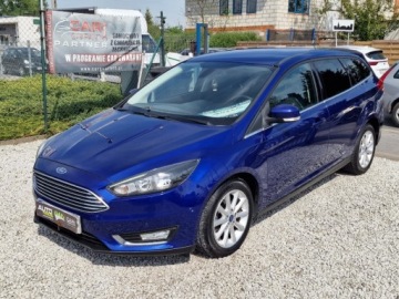 Ford Focus III Kombi Facelifting 1.5 EcoBoost 150KM 2017 Ford Focus 1.5 EcoBoost 150Ps Navi Alu Ledy Sliczny Gwarancja 1.5 Benzyna, zdjęcie 37