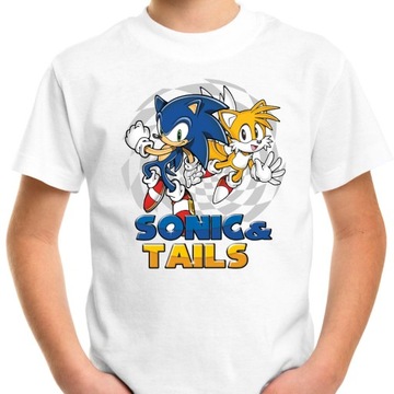 T-SHIRT KOSZULKA DLA DZIECKA SONIC 116 SUPER JAKOŚĆ