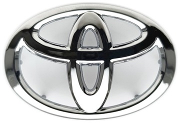 TOYOTA 66x44mm z pinami znaczek emblemat