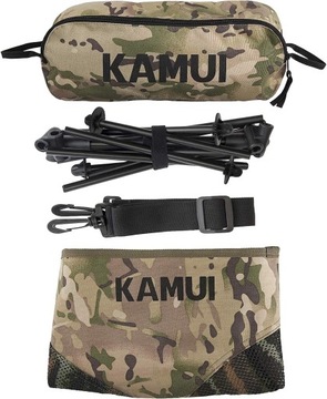 FOTEL RYBACKI NA RYBY KRZESŁO KEMPINGOWE LEKKIE SKŁADANE KAMUI MORO