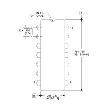 CD4011BE DIP14 NAND цифровая входная вентильная система