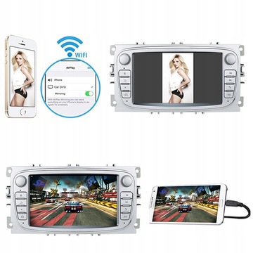 Автомагнитола HHR-3 Ford Mondeo MK4 2007-2014 2ГБ 32ГБ 2-DIN