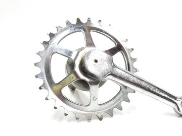 НОВЫЙ шатун ZZR Romet Bobo Żabka Piksi Szarik Jacek 28 зубьев