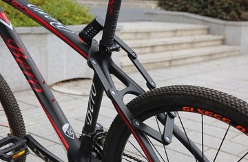 ВЕЛОСИПЕДНЫЙ ЗАМОК ДЛЯ ВЕЛОСИПЕДА, СКЛАДНОЙ КОМБИНИРОВАННЫЙ ЗАМОК, ЗАКАЛЕННАЯ СТАЛЬ