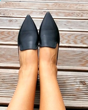 KLASYCZNE LEKKIE W SZPIC SKÓRA NATURALNA (ADORA) 40