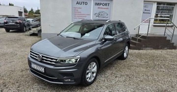 Volkswagen Tiguan II SUV 2.0 TDI 150KM 2017 Volkswagen Tiguan 2,0 TDI 150 KM 4 Motion automat Highline zarejestrowany, zdjęcie 1