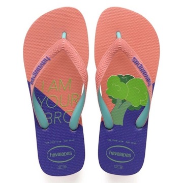 Lekkie klapki HAVAIANAS basenowe sportowe japonki r 33/34
