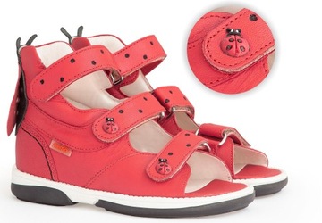 Sandał MEMO LADYBIRD 24 NOWOŚĆ MAMMAL COLLECTION