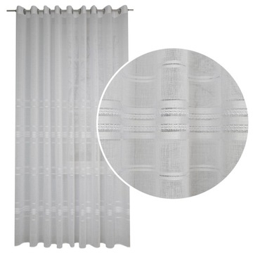 FIRANA LEN KORONKA PASY FIRANY przelotki 300x250