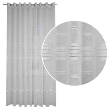 FIRANA LEN KORONKA PASY FIRANY przelotki 600x250