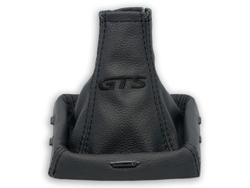 OPEL VECTRA C MIESZEK ZMIANY BIEGÓW CZARNA SKÓRA I HAFT gts