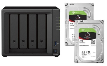 Serwer Synology DS923+ 8GB ECC + 2x 4TB Seagate