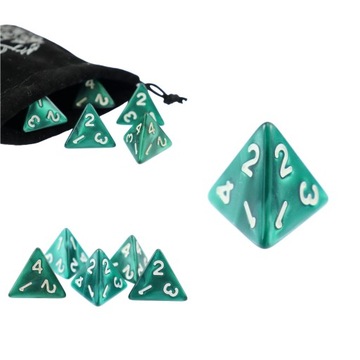 KOSTKA RPG KRÓL MORZAN KOŚĆ CZTEROŚCIENNA K4