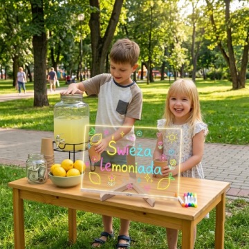 СВЕТОДИОДНАЯ ДОСКА ДЛЯ РИСОВАНИЯ ДЛЯ ДЕТЕЙ С ПОДСВЕТКОЙ — РИСОВАНИЕ СВЕТОМ, СВЕТОДИОДНЫЕ ФЛОМАСТЕРЫ