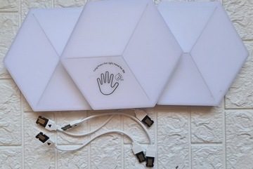 Govee Glide Hexa Pro LED,RGBIC,3D-rozszerzenie.