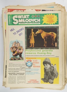 ŚWIAT MŁODYCH ROCZNIK 1987 NIEKOMPLETNY