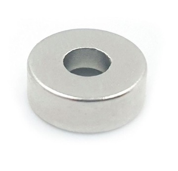 MAGNES NEODYMOWY Z OTWOREM pod wkręt 8x3 mm okrągły, walcowy, HUNTER 10 SZT