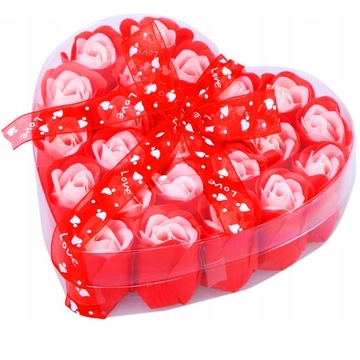 Prezent Dzień Mamy Róża Mydlany Kwiaty Mydło Do Kąpieli z Olejkiem Pachnące