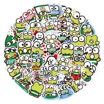 ŻABKI NAKLEJKI STICKERBOMB MIX TOP ZESTAW 50 szt