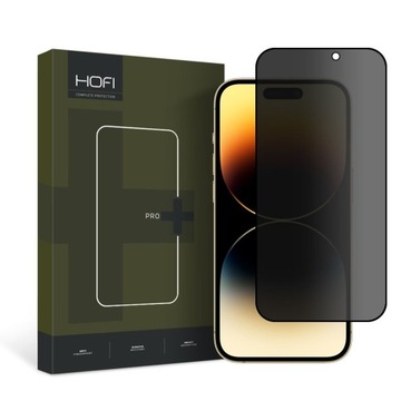 SZKŁO PRYWATYZUJĄCE HOFI ANTI SPY GLASS PRO+ DO APPLE IPHONE 15 PRO PRIVACY