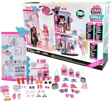 LOL SURPRISE OMG MALL ZESTAW CENTRUM HANDLOWE 3+