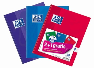 BRULION A5 96K. KRATKA 2+1 OXFORD