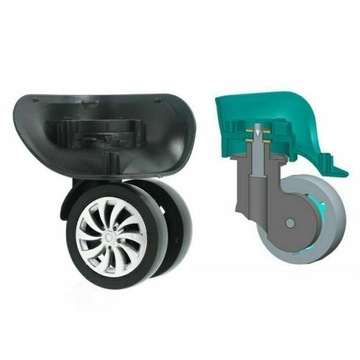 КОЛЕСА ЧЕМОДАНА ОБСЛУЖИВАНИЕ БАГАЖА РЕМОНТНЫЕ ЧАСТИ ПОВОРОТНЫЕ КОЛЕСА ДЛЯ БАГАЖА *4