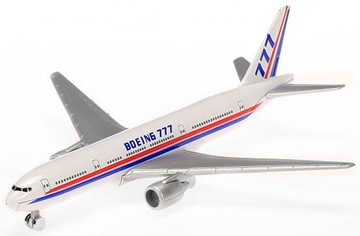 WELLY METALOWY SAMOLOT PASAŻERSKI BOEING 777