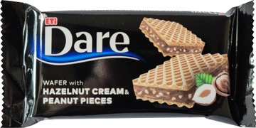 ВАФЛИ ETI DARE С ОРЕХОВЫМ КРЕМОМ 36Г