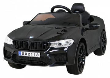 AUTKO NA AKUMULATOR DLA DZIECI BMW M5 FUNKCJA DRIFT 24V7Ah PILOT POKROWIEC