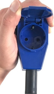 УГЛОВАЯ ВИЛКА, РОЗЕТКА CEE SCHUKO, 230 В