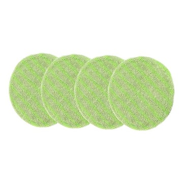 Сменные чехлы круглые для электрической швабры, 16,5 см, зеленые