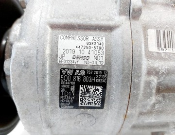 AUDI Q3 83A 3F 19R. VW SEAT SKODA KOMPRESOR KLIMATIZACE 2.0 TDI