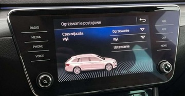 Skoda Superb III Kombi Facelifting 2.0 TDI SCR 150KM 2019 Skoda Superb Skora Automat Navi Webasto Hak Parktronic FV23, zdjęcie 21