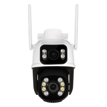 Уличная камера слежения за объективами ULTRA HD с двойным переключением Wi-Fi 2 8 МП