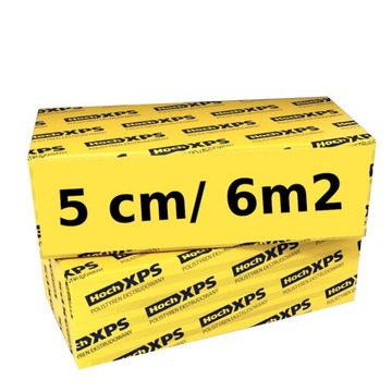 XPS HOCH STYRODUR 5CM 6M2 ЭКСТРУЗИОННЫЙ РЕЗАК 8ШТ.