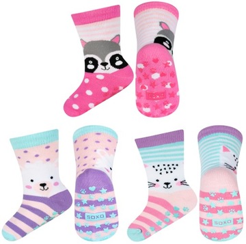 3x детские носки Soxo подарок для ребенка