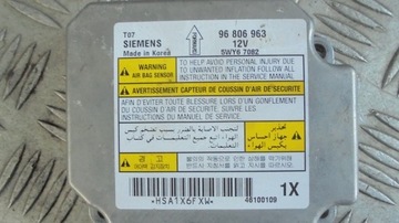 ДАТЧИК ПОДУШКИ БЕЗОПАСНОСТИ CHEVROLET AVEO II 07-12 96806963