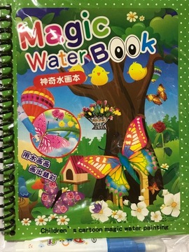 kolorowanka wodna Magic Water Book zabawa